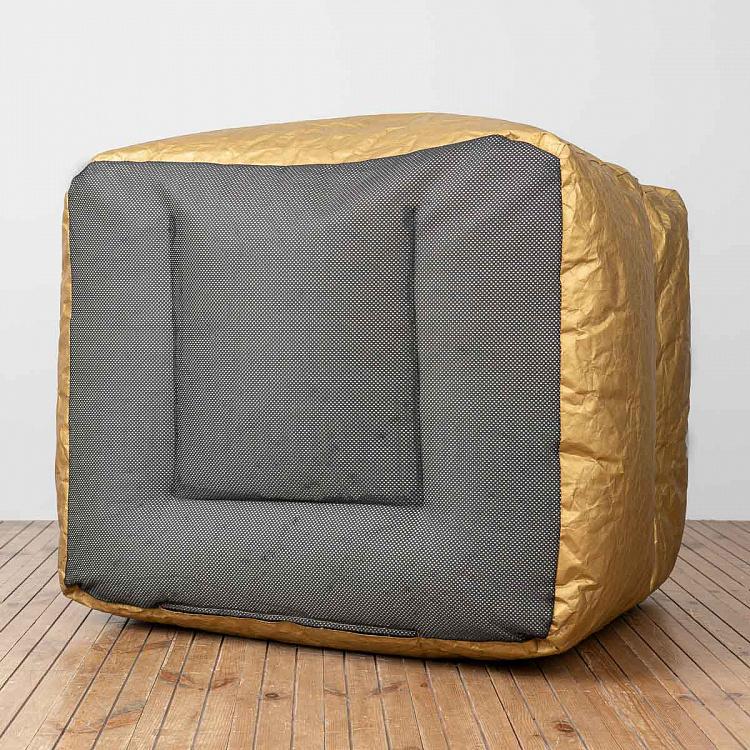 Золотое кресло Одеон Odeon Armchair Gold