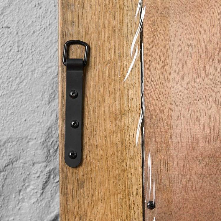 Картина-принт Карта Лос-Анджелеса, рама из высветленного дуба Classic Map Los Angeles, Weathered Oak