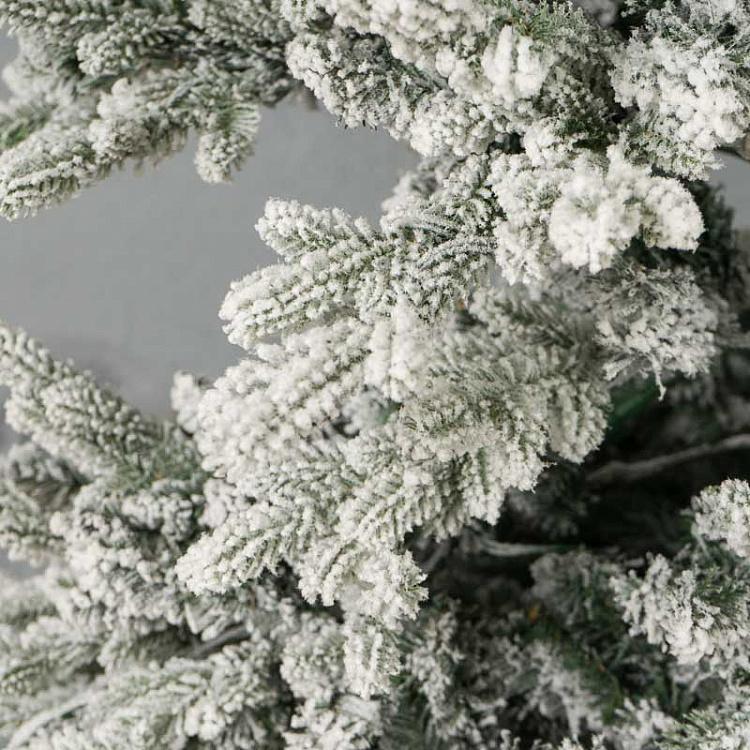 Искусственная заснеженная новогодняя ёлка с led-гирляндой, 230 см Snow-Covered Spruce Tree With Built-in LED Garland 800 Bulbs 230 cm