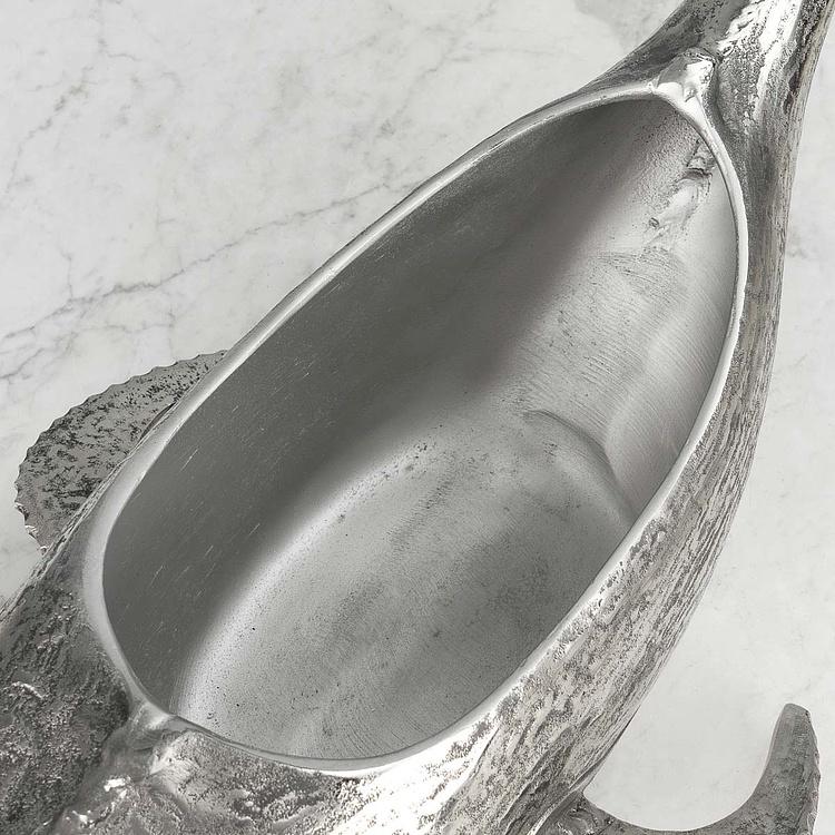 Ведро для льда Кит Whale Ice Bucket Silver