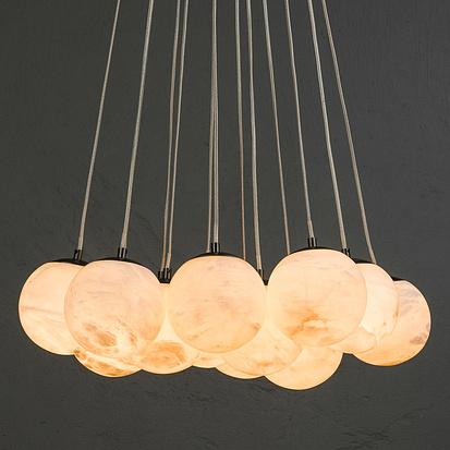 Люстра Galaxy 13 Hyades Chandelier Small OZ кальцит Alabaster