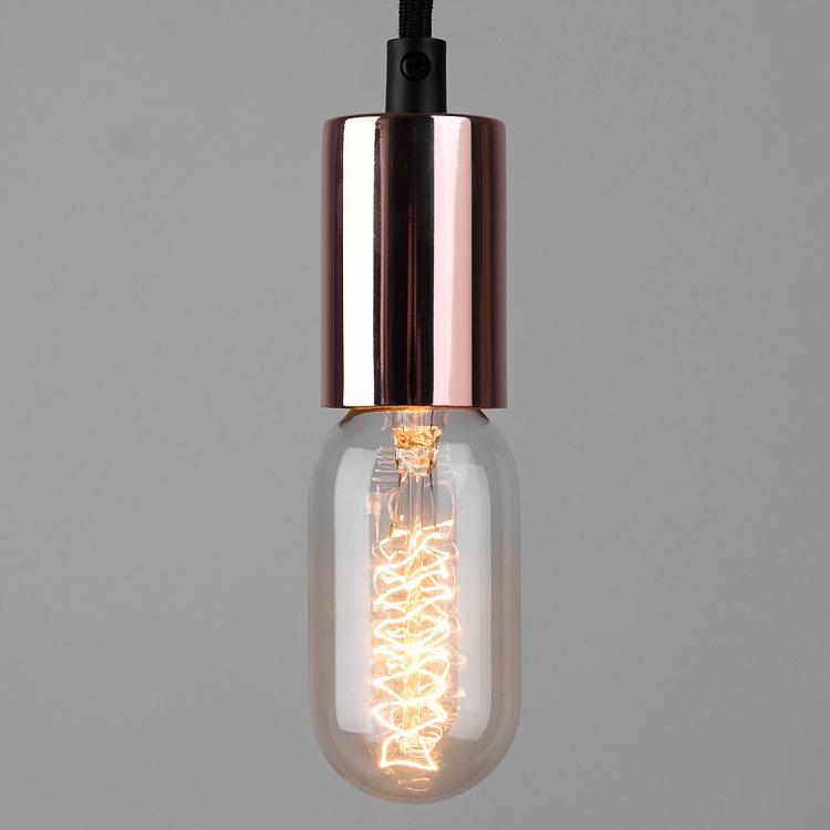 Hanging Lamp Base Simon, Rose Gold E27