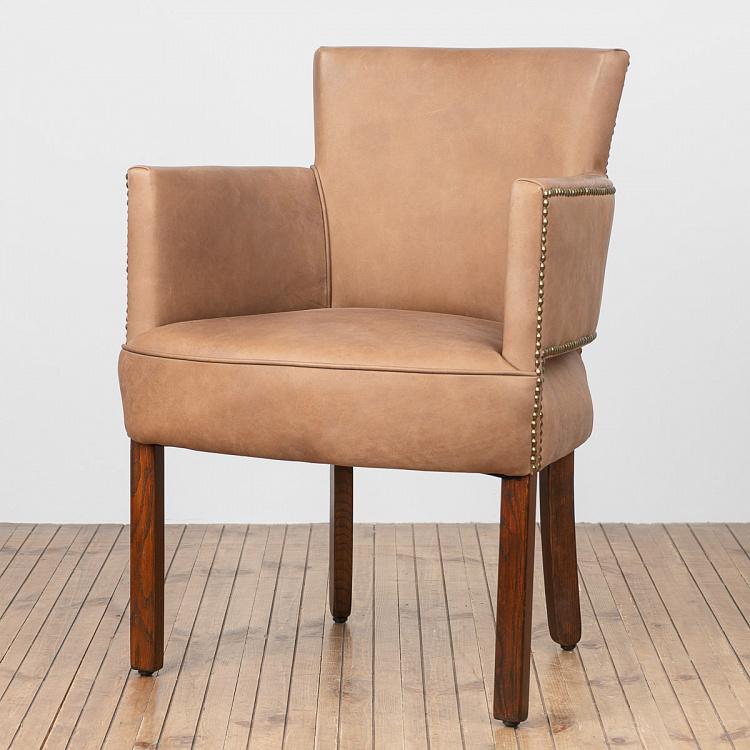 Newark Dining Chair, Antique Wood