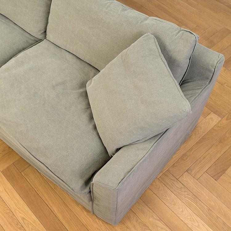 Трёхместный льняной диван Луизиана Louisiana 3 Seater Linen RM