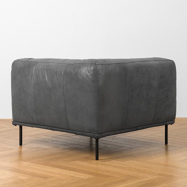 Угловой модульный кожаный диван Студио Studio Group Leather