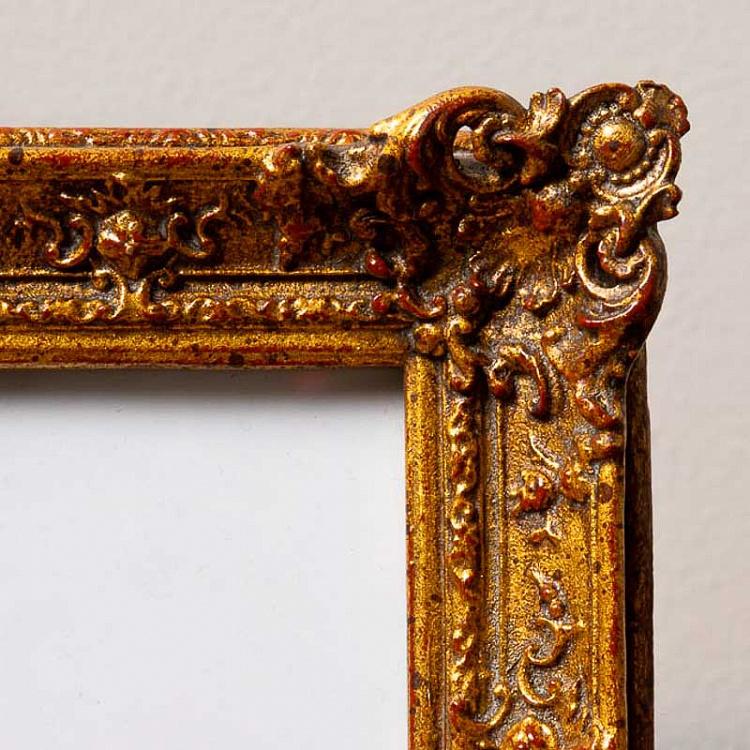Рамка для фото Золотистая в стиле барокко Baroque Golden Photo Frame