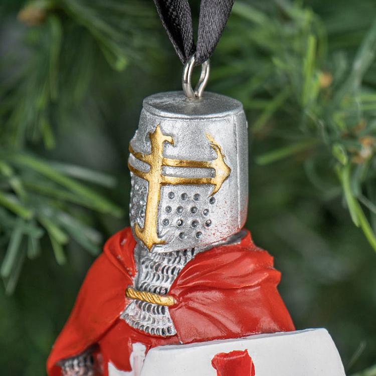 Ёлочная игрушка Рыцарь в красном Knight In Red 14 cm