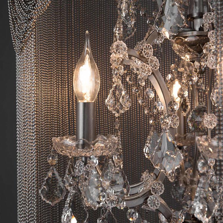 Хрустальная люстра Кольчуга, S Chainmail Crystal Chandelier Small