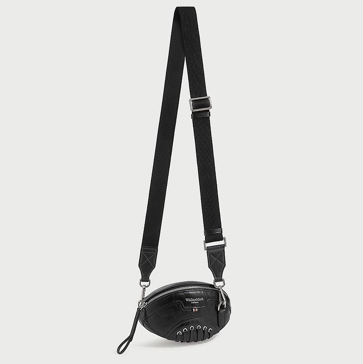 Сумка Skid Obolensky Bag натуральная кожа Bowler Black - ракурс 6