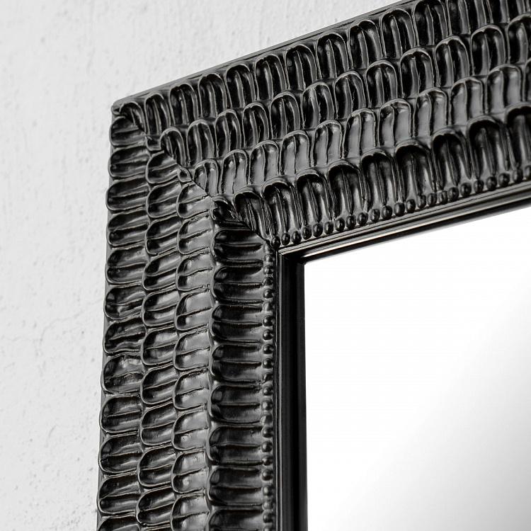 Зеркало Сосновые шишки Pinecone Design Mirror Black