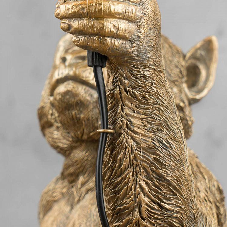 Настольная лампа Золотая обезьяна Table Lamp Golden Monkey