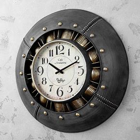 Horloge Ronde Murale Facon Hublot Cafe De L'Industrie