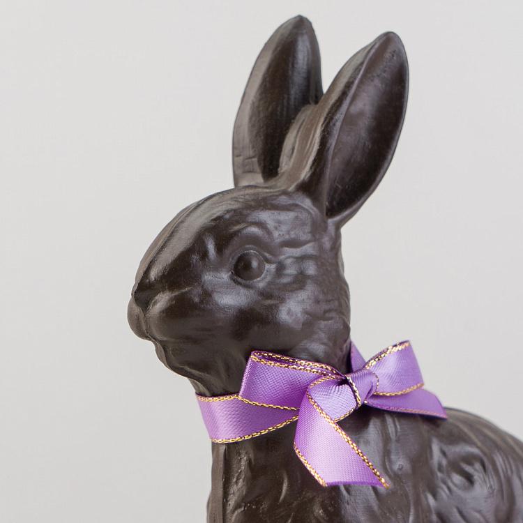 Статуэтка Шоколадный кролик Chocolate Rabbit Figurine Black