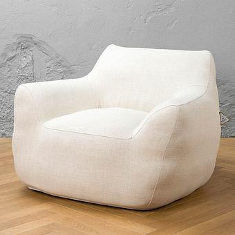 Кресло Summer Snug Chair Mark II полиэстер Faux Linen Natural