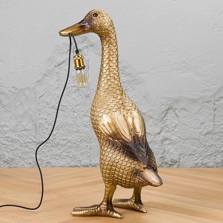 Напольная лампа Золотая утка Floor Lamp Golden Duck