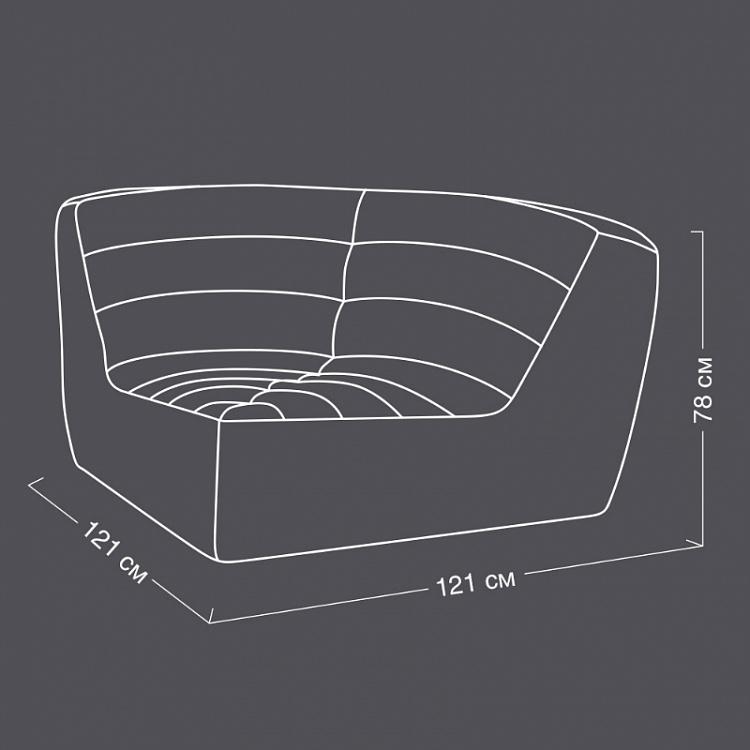 Кресло Шебби Shabby 1 Seater