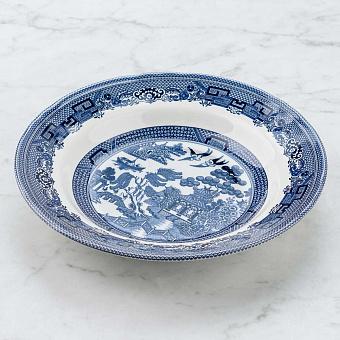 Тарелка Blue Willow Soup Plate