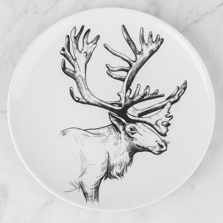 Тарелка Олень Deer Plate