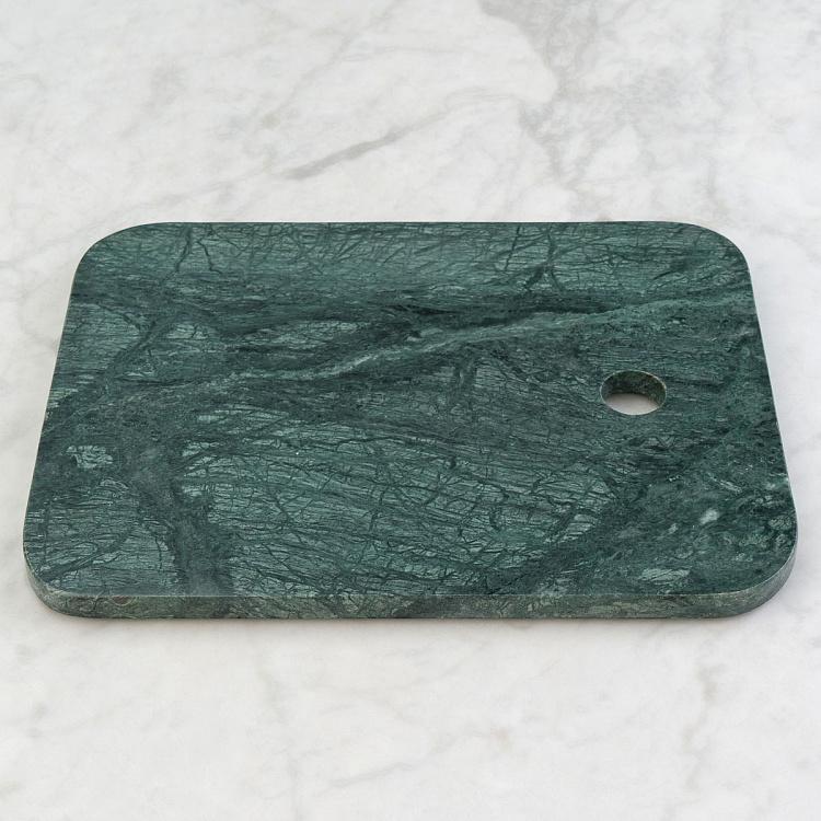 Разделочная доска из зелёного мрамора 1 Green Marble Cutting Board 1