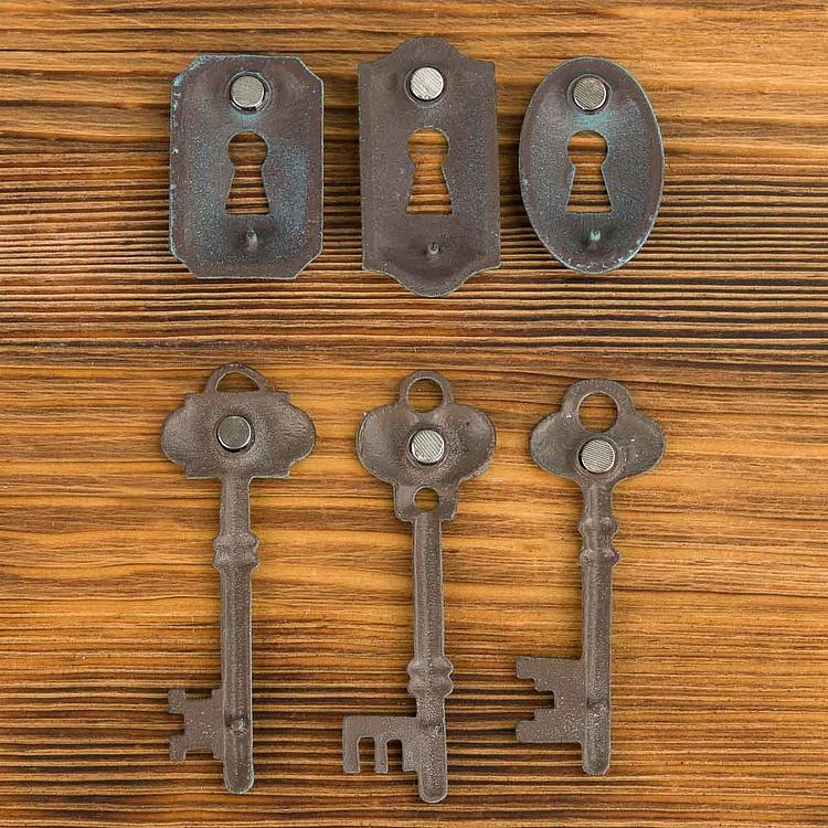 Набор из шести магнитов Страна Чудес Set Of 6 Magnets Fantasyland