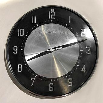 Deco Domed Wall Clock Black discount