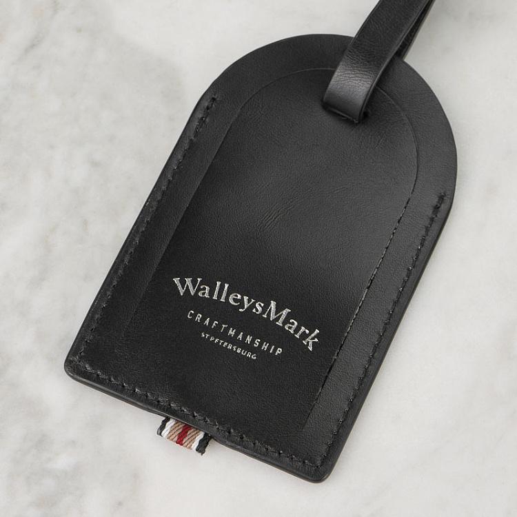 Кожаная багажная бирка Luggage Tag