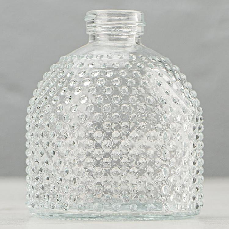 Spiked Glass Bottle Transparent