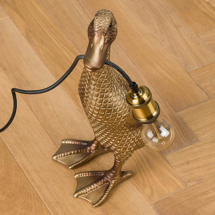 Настольная лампа Золотой гусёнок Table Lamp Golden Son Of A Duck