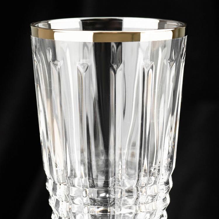 Бокал для шампанского с золотым ободком Рандеву Rendez-Vous Champagne Glass With Golden Rim