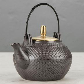 Чайник Ceylon Tea Pot Black And Gold
