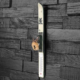 White Ski Thermometer