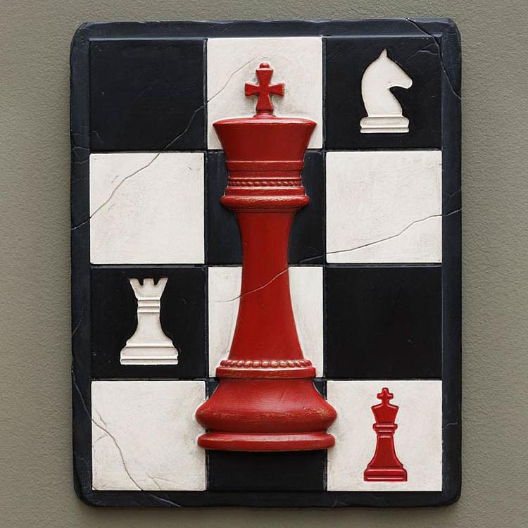 Набор из 3-х настенных украшений Set Of 3 Wall Decorations Chess - ракурс 3