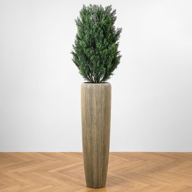 Кашпо Effectory Wow Tall Pot Sand Dune Large - ракурс 6