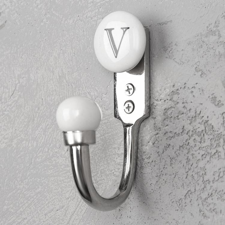 Однорожковый крючок с буквой V Alphabet Hook V