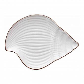 Блюдо Dory Seashell Plate Small White