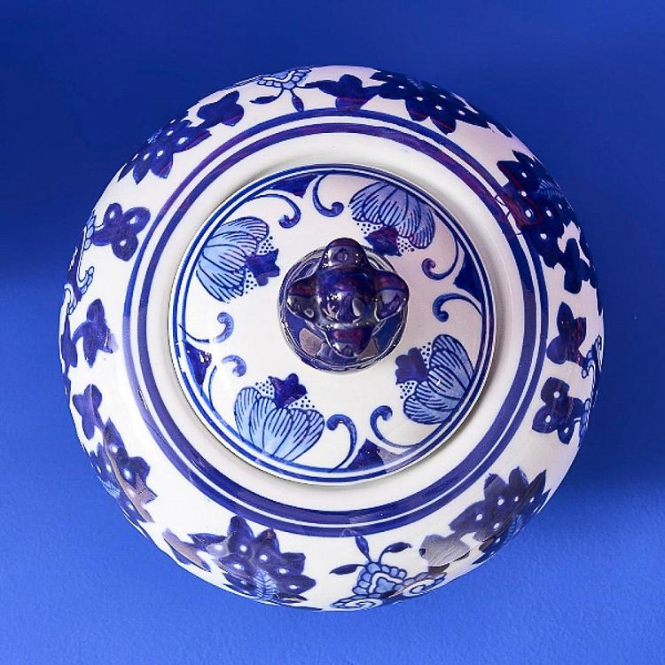 Ваза Луук с крышкой и ручной росписью  Lidded Vase Luuk Hand Painted