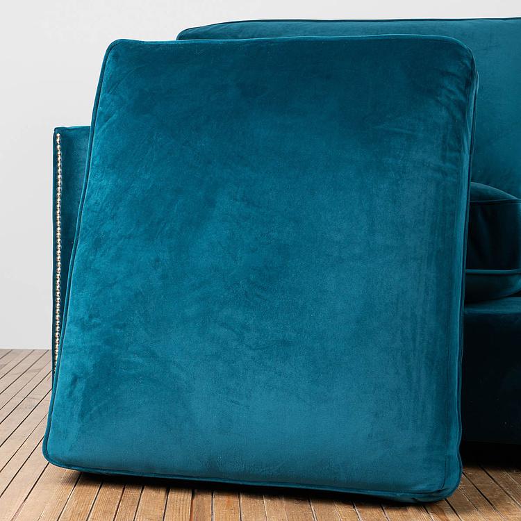 Двухместный бархатный диван Виконт Уильям Viscount William 2 Seater Velvet