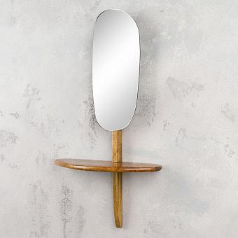 Зеркало Abstract Mirror With Shelf