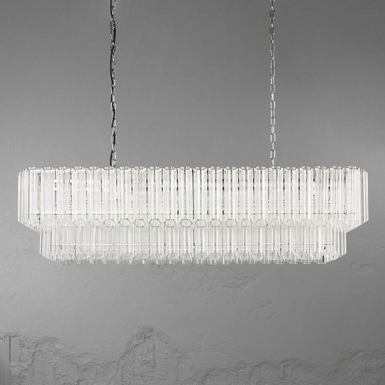 Прямоугольная люстра Виттория Vittoria Rectangular Chandelier