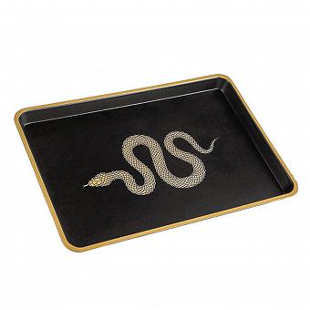 Поднос Tray With Snake Print