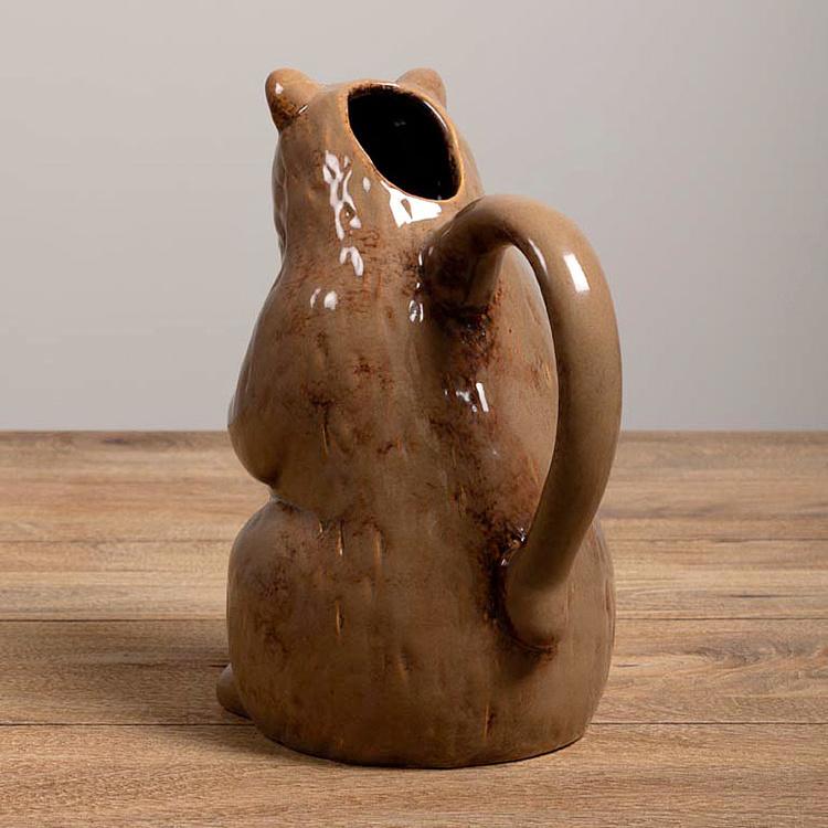 Кувшин Бурый медведь Bear Pitcher Brown