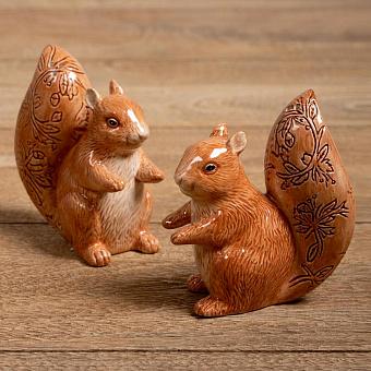 Набор для специй Set Of 2 Salt And Pepper Squirrels Flowery Tail