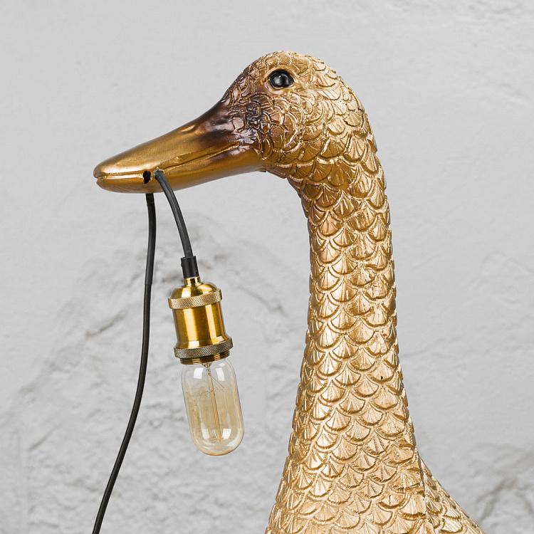 Напольная лампа Золотая утка Floor Lamp Golden Duck