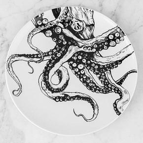 Тарелка Octopus Plate