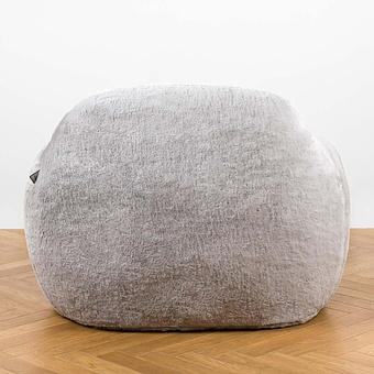 Кресло Snug Chair искусственный мех Big Bear Grey - ракурс 4
