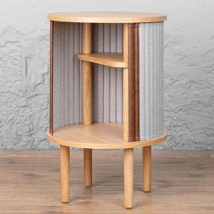 Прикроватный столик Одейшес, светлый дуб Audacious Side Table, Oak