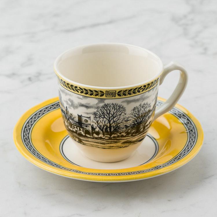 Чайная пара Безмятежный Halcyon Tea Cup And Saucer