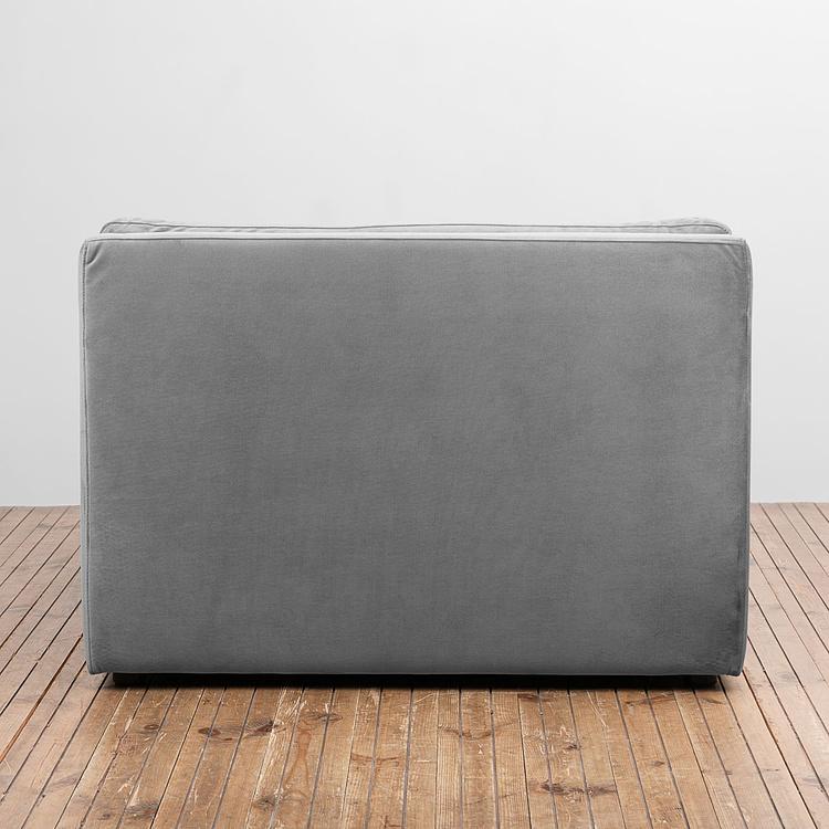 Угловой модульный бархатный диван Зенна 2, S Zenna Group Small 2 Velvet