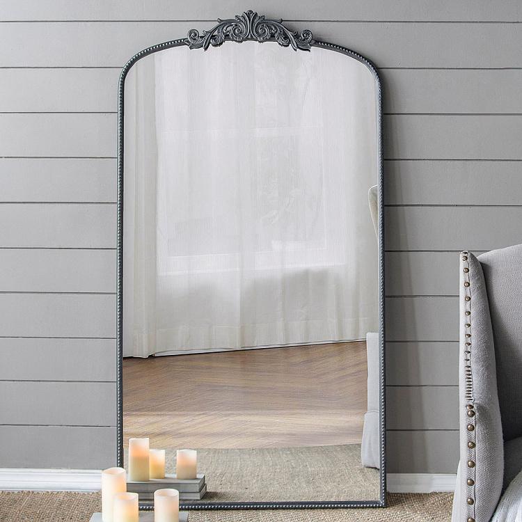 Dia Arched Mirror Black Large