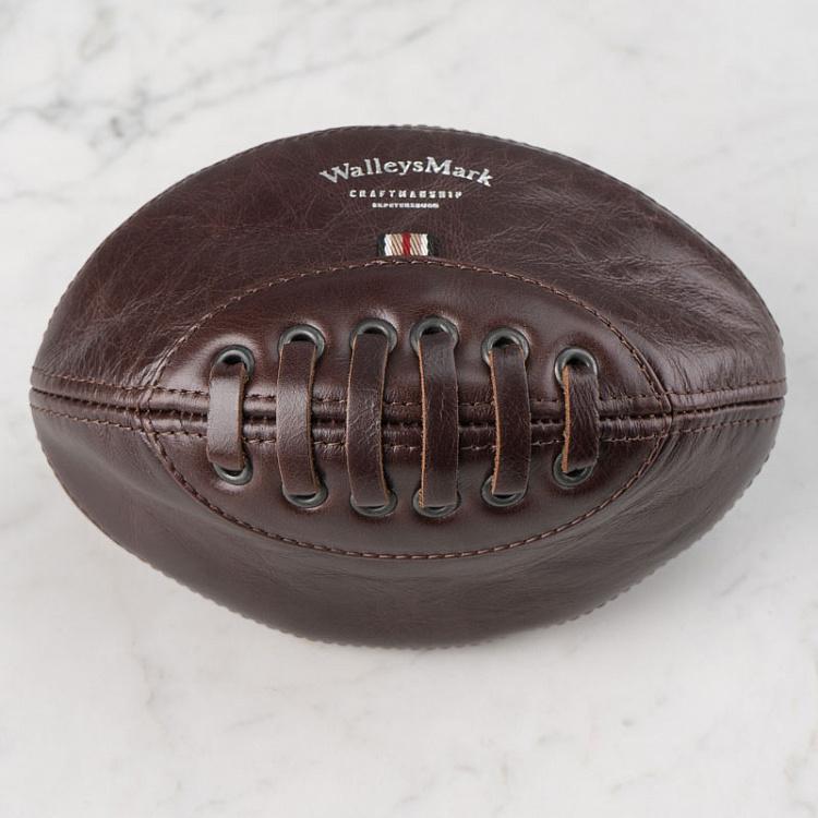 Тёмно-вишневый кожаный кошелёк-мяч Оболенский Компакт Skid Obolensky Compact, Overripe Cherry